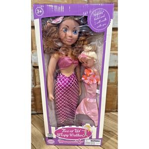 Uneeda Two of Us Wispy Walker Mermaids Doll Set 2024 New in Box NIB 82860A